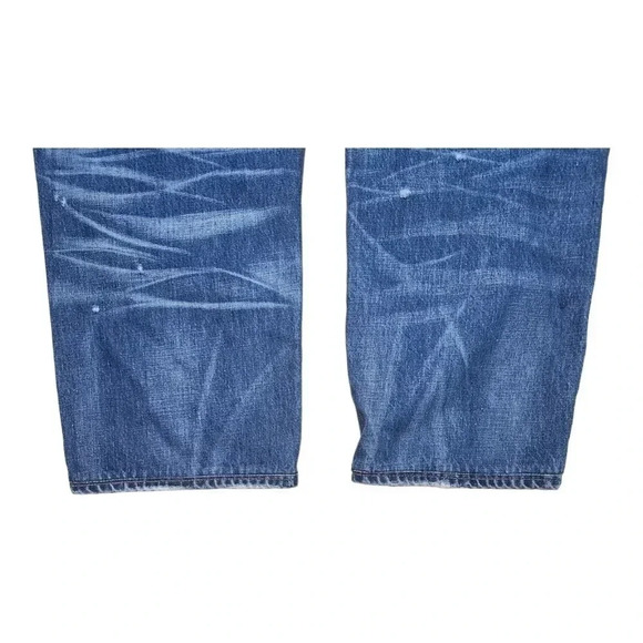 Polo Dungarees Distressed Jeans Hampton Straight by Ralph Lauren Size  44 - Picture 8 of 8